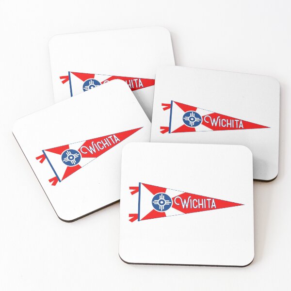 Item preview, Wichita Flag Pennant designed and sold by Decal Mania.