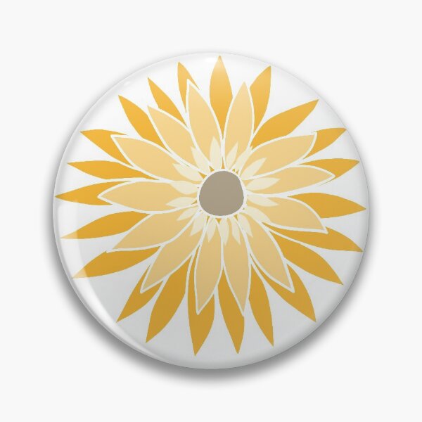 Item preview, Cute Yellow Daisy Sunflower Minimalist Lineless Graphic designed and sold by RamenPoodle.