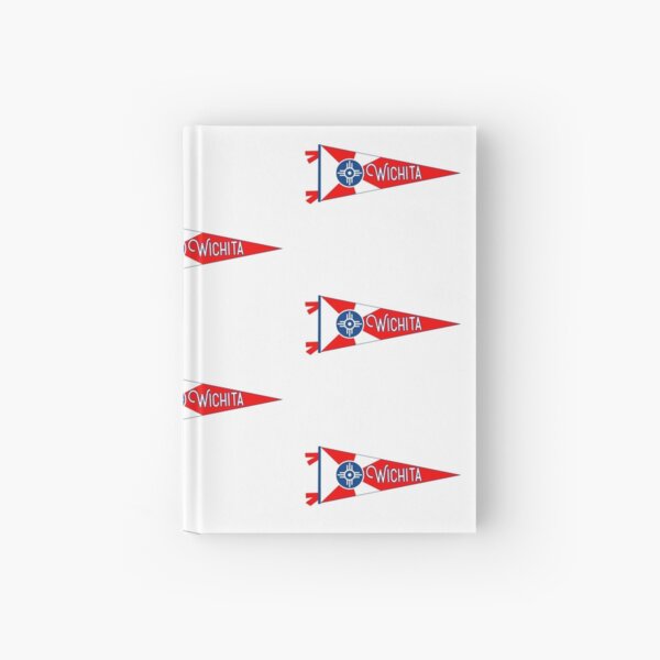 Wichita Flag Pennant Hardcover Journal