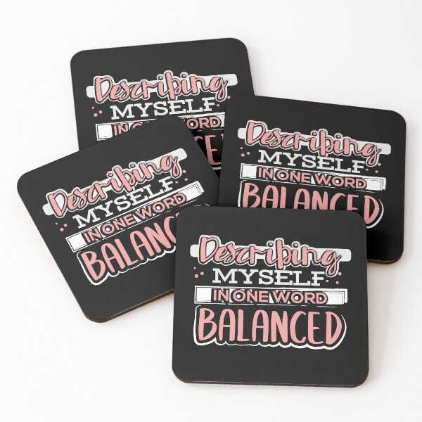 Item preview, Describing Myself in One Word Balanced designed and sold by juniperdesign.