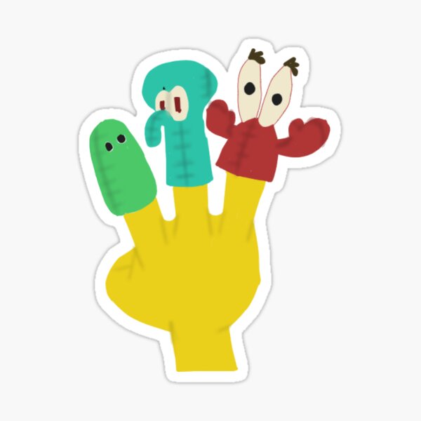 Pegatina «Bob Esponja Gusano» de vpittore Redbubble