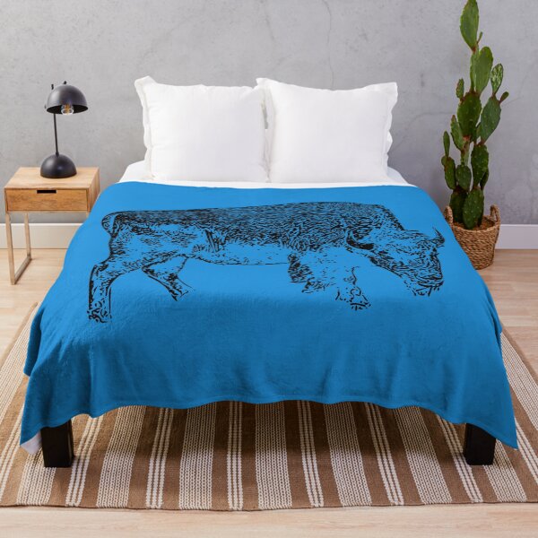 Artikelvorschau, Brown Yak Black Outline Print entworfen und verkauft von designsasstultd.