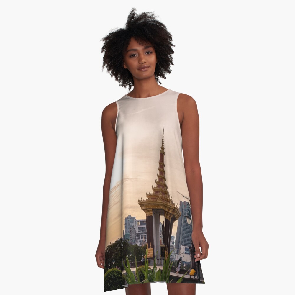 Item preview, A-Line Dress designed and sold by darren-j-mcleod.