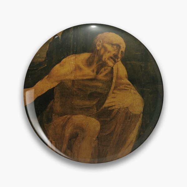 Item preview, Saint Jerome in the Wilderness (c. 1480) By da Vinci designed and sold by knightsydesign.