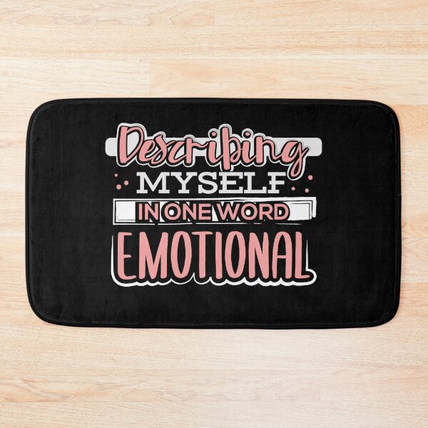 Item preview, Describing Myself in One Word Emotional designed and sold by juniperdesign.