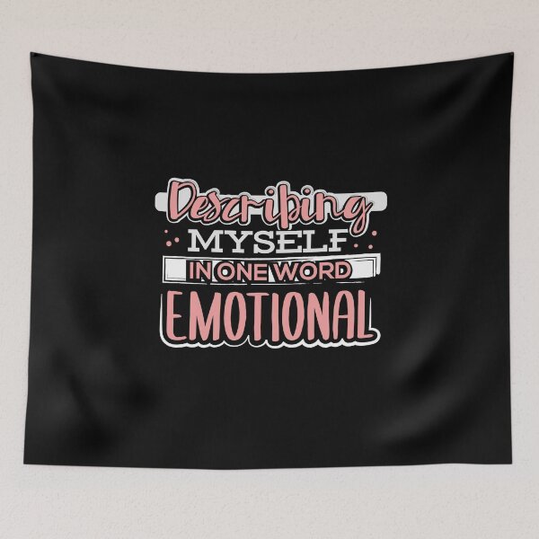 Item preview, Describing Myself in One Word Emotional designed and sold by juniperdesign.