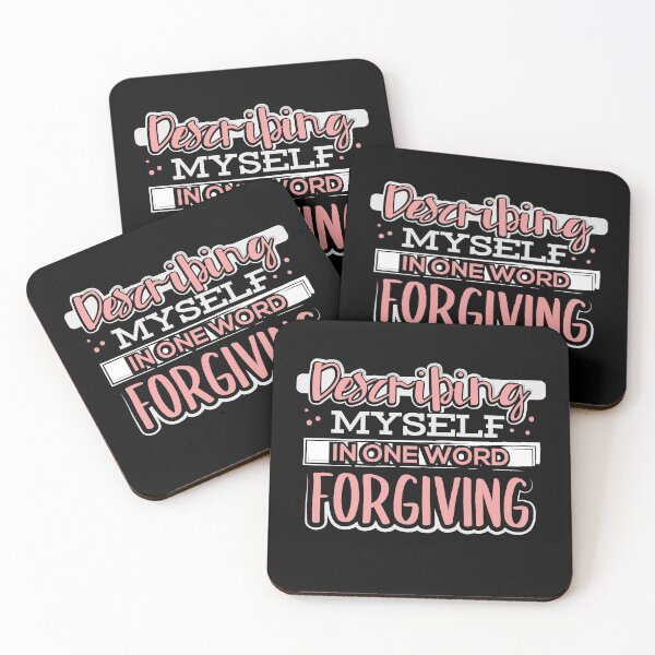 Item preview, Describing Myself in One Word Forgiving designed and sold by juniperdesign.
