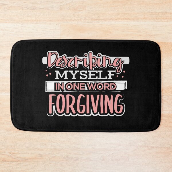 Item preview, Describing Myself in One Word Forgiving designed and sold by juniperdesign.