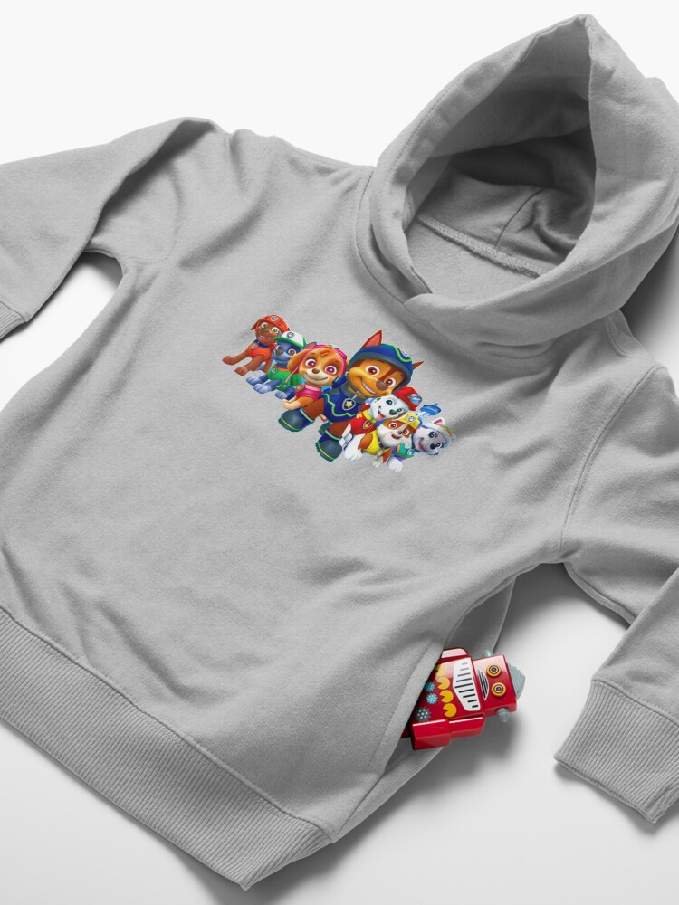 Alternate view of Paw Patrol characters team Toddler Pullover Hoodie