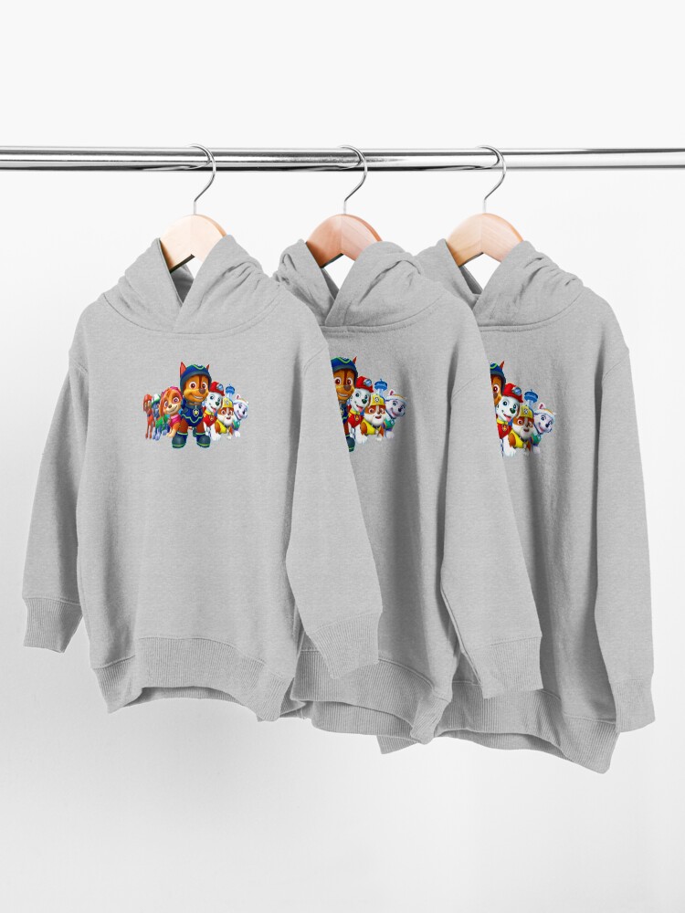 Alternate view of Paw Patrol characters team Toddler Pullover Hoodie