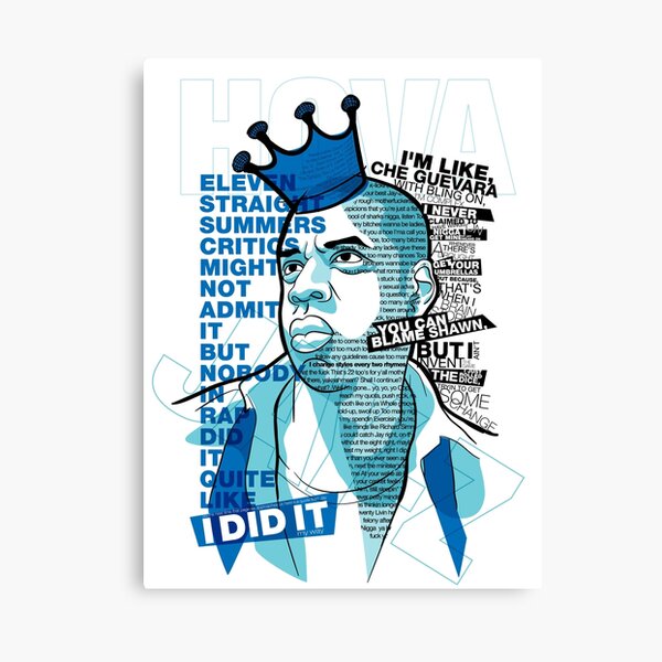 Jay-Z Eleven Straight Summers Canvas Print