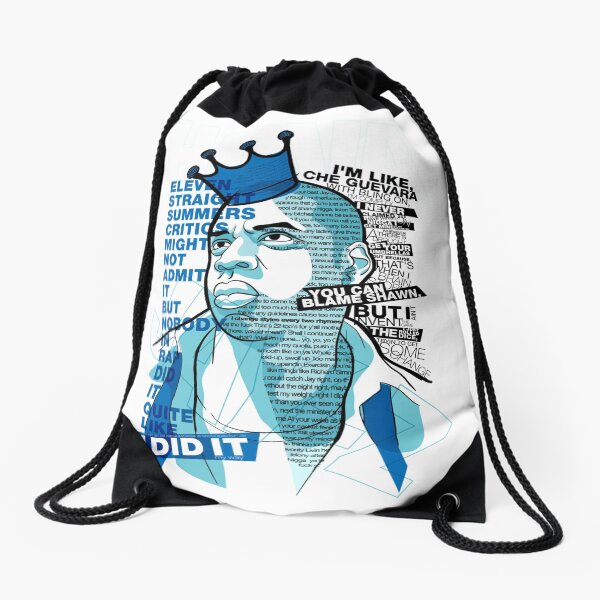 Jay-Z Eleven Straight Summers Drawstring Bag