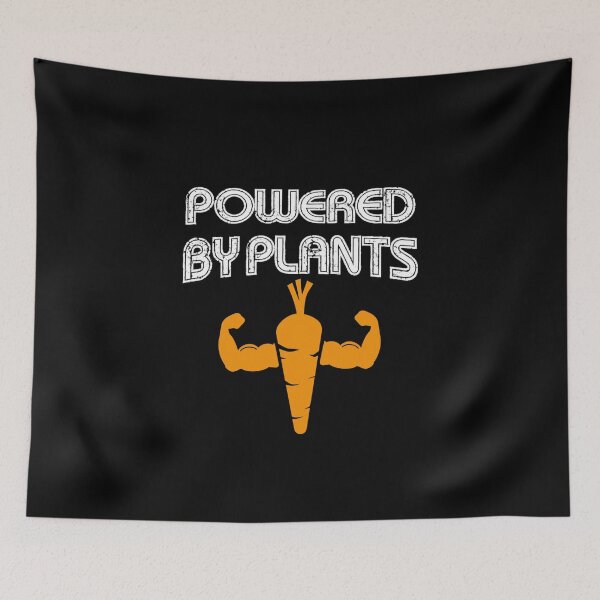 Item preview, Powered By Plants  designed and sold by Veganvibez.
