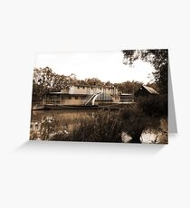 Paddle Steamer Greeting Card