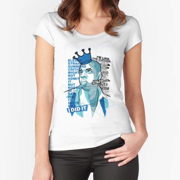 Jay-Z Eleven Straight Summers Fitted Scoop T-Shirt