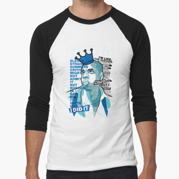 Jay-Z Eleven Straight Summers Baseball ¾ Sleeve T-Shirt