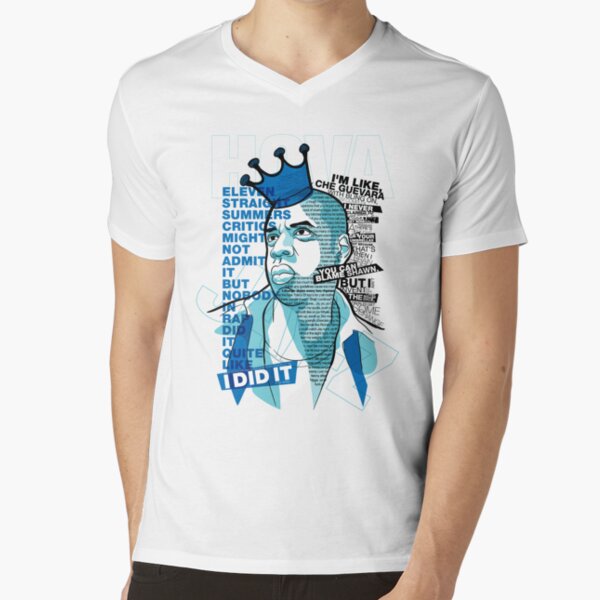 Jay-Z Eleven Straight Summers V-Neck T-Shirt