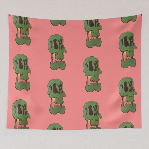 Item preview, Green Skull designed and sold by ThreeOfSwords.