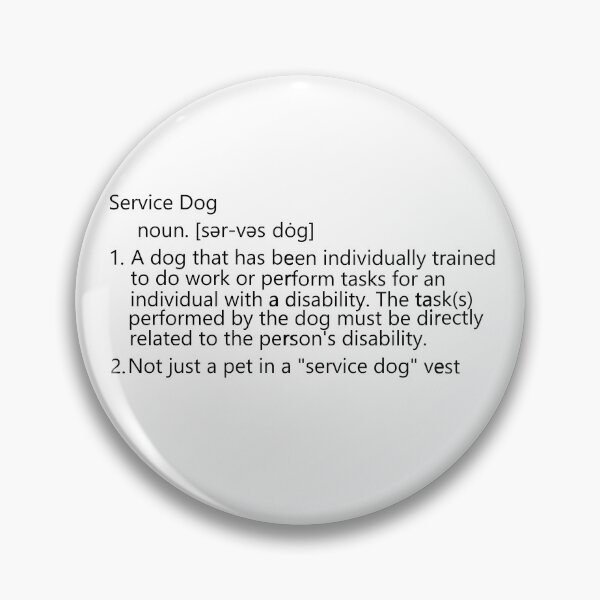 Item preview, Service Dog Definition designed and sold by Kate_Create.