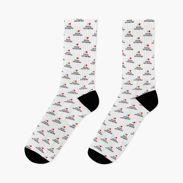 Item preview, I love social distancing designed and sold by B2KMerch.