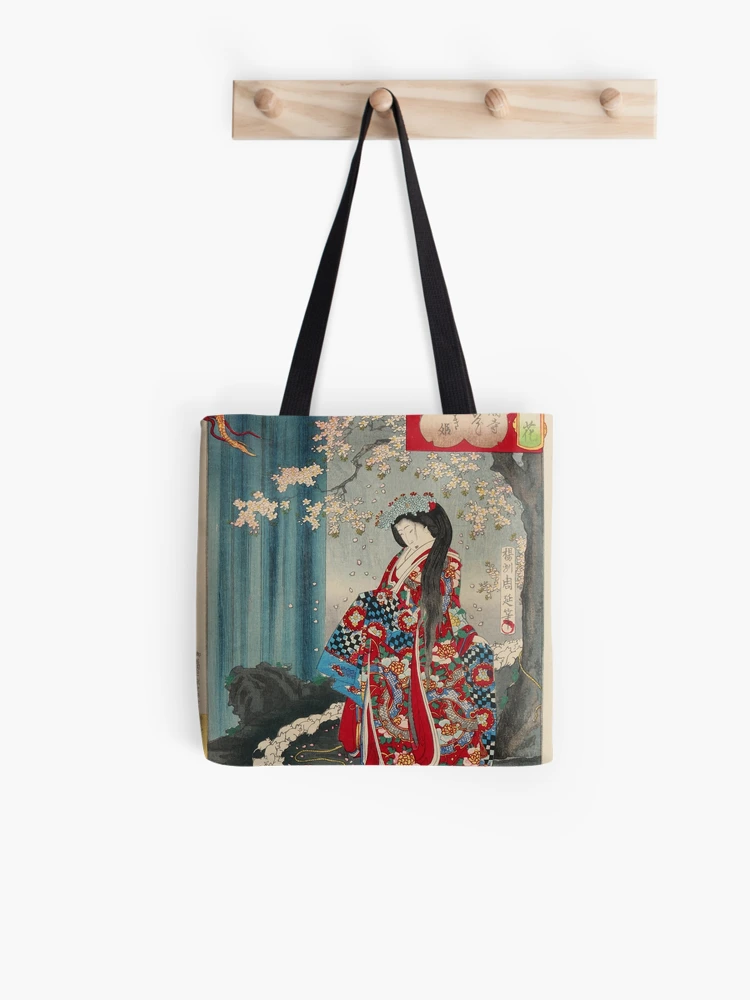 Jurassic Ukiyo-e Shoulder Bags Japanese art Vintage Chest Bag