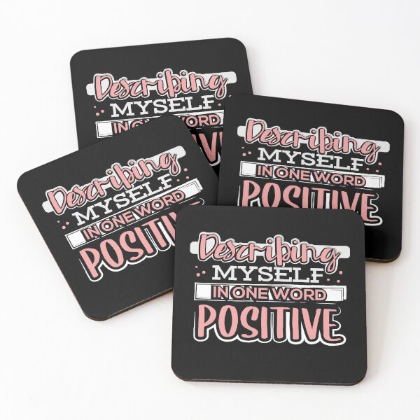 Item preview, Describing Myself in One Word Positive designed and sold by juniperdesign.