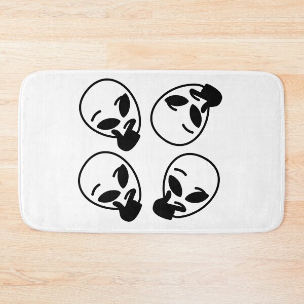 Item preview, Thinking Alien Head Pattern designed and sold by IceyDel.