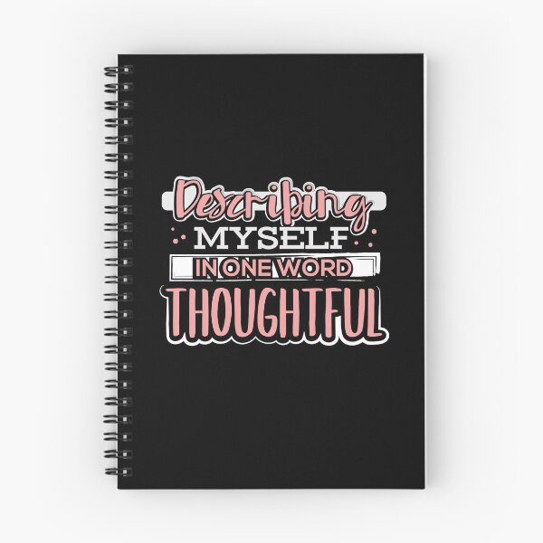 Item preview, Describing Myself in One Word Thoughtful designed and sold by juniperdesign.