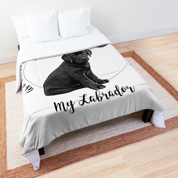 black lab comforter set
