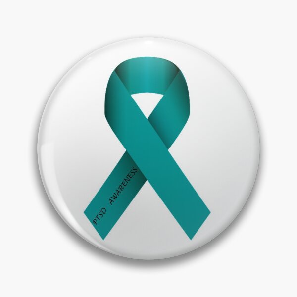 Item preview, PTSD Awareness Ribbon designed and sold by Kate_Create.