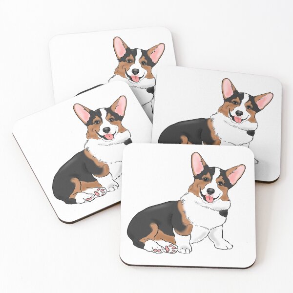 Item preview, Cute Tricolor Corgi designed and sold by Furkid Studio.