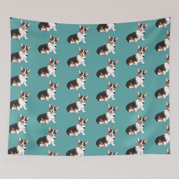 Item preview, Cute Tricolor Corgi designed and sold by Furkid Studio.