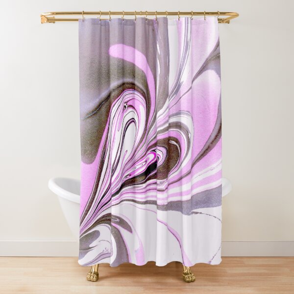 ''Light Hearted'' Shower Curtain