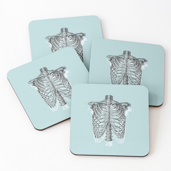 Item preview, Anatomical Ribcage • Pastel Blue • Pastel Goth designed and sold by Rike Mayer.