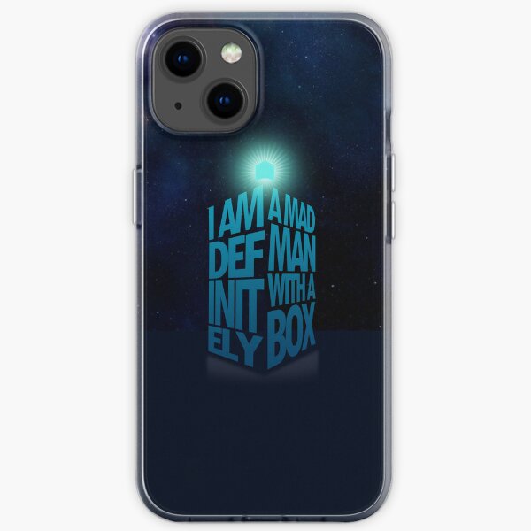 A Madman With a Box iPhone Case iPhone Soft Case