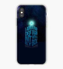 A Madman With a Box iPhone Case iPhone Case