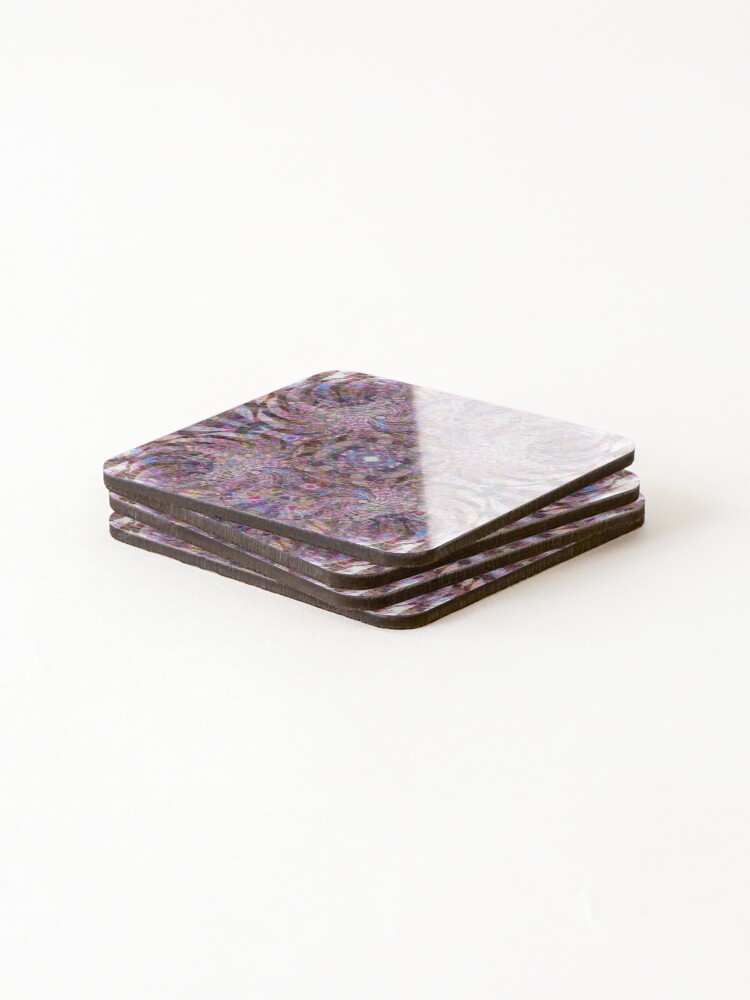 Thumbnail 4 of 5, Coasters (Set of 4), Patterns Over Patterns. Large. designed and sold by MindTravel.