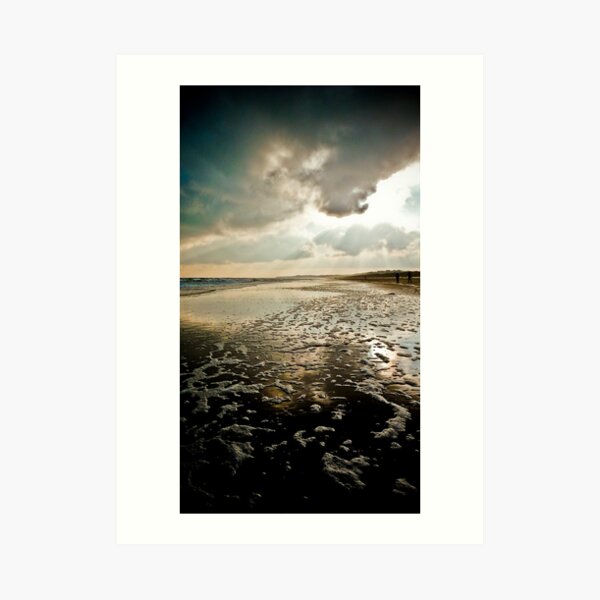 Wexford, Ireland, Curracloe Beach, New Years Day 2009 Art Print