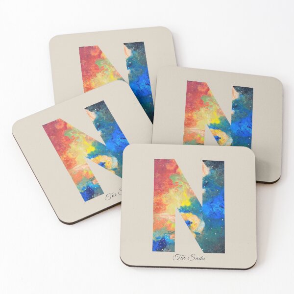 Item preview, Letter N - The Flying Giant Nebula by Tui Sada designed and sold by TuiSada.