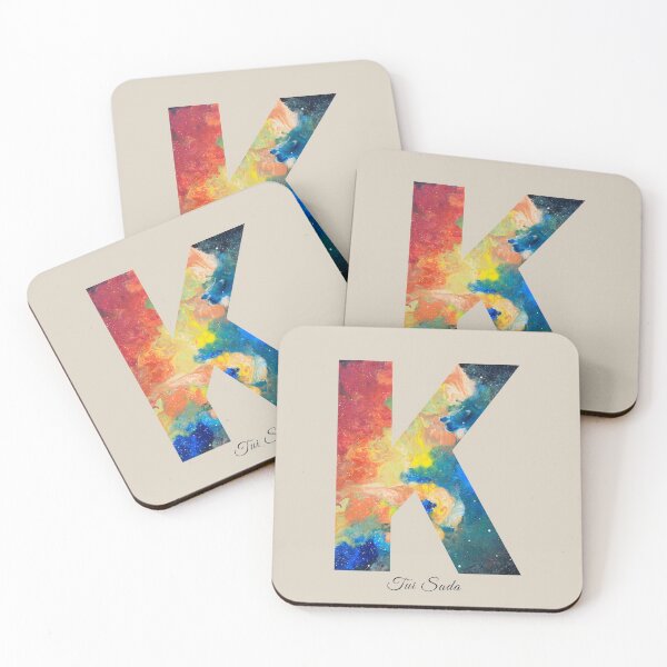Item preview, Letter K - The Flying Giant Nebula by Tui Sada designed and sold by TuiSada.
