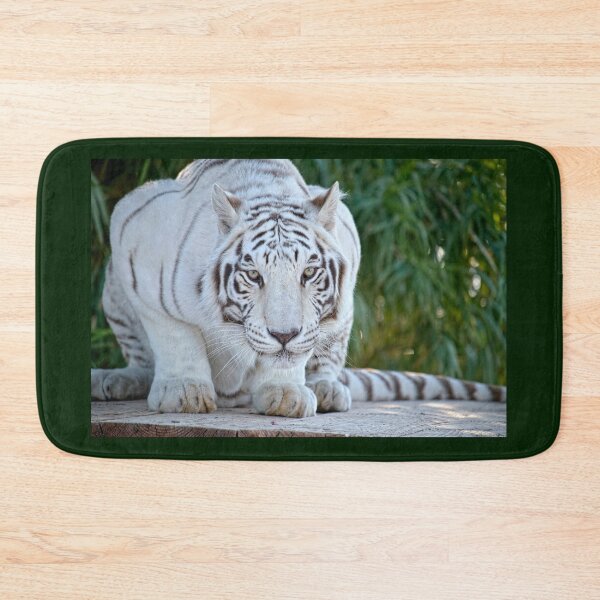 Item preview, Crouching White Tiger  designed and sold by Lucinda Walter.