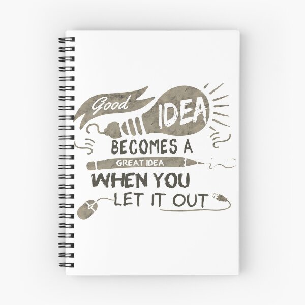 Item preview, Good idea becomes a great idea when you let it out designed and sold by yacine12353.