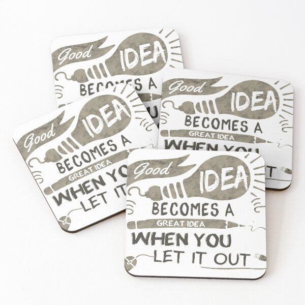 Item preview, Good idea becomes a great idea when you let it out designed and sold by yacine12353.