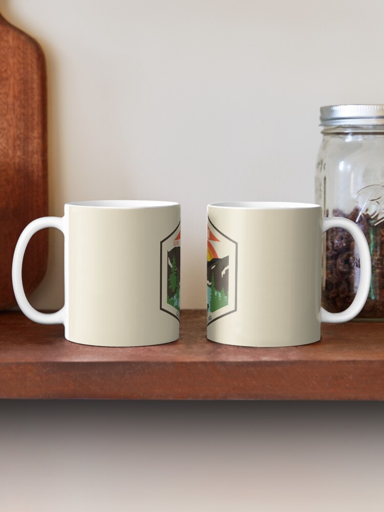 Glacier National Park Mug - Glacier Coffee Mug - Enamel Camping