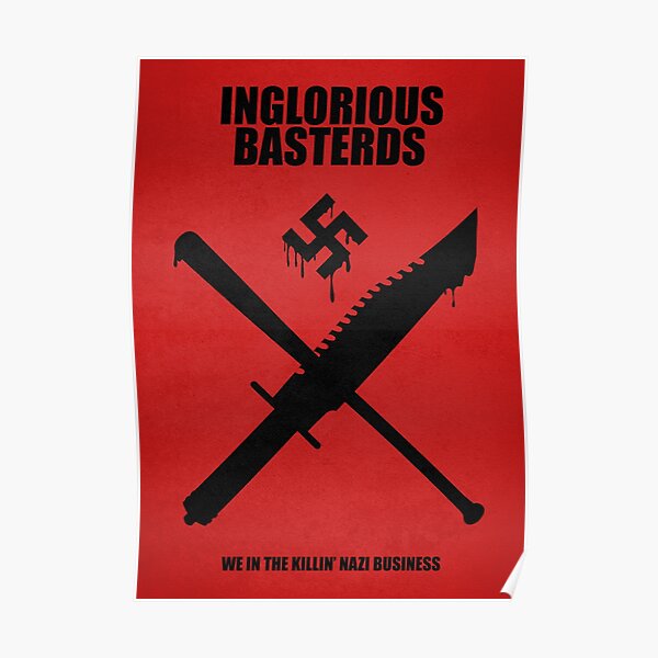 Inglorious Basterds Posters Redbubble