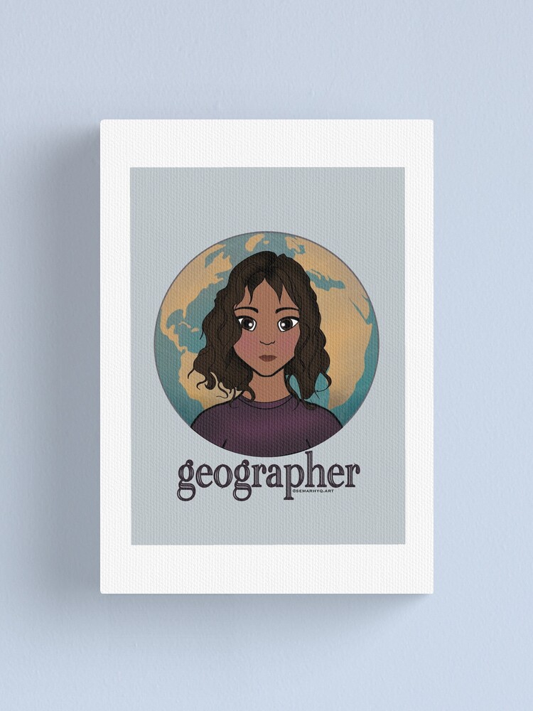 Alternate view of Geographer Canvas Print