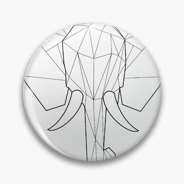Item preview, Wired Faceted Elephant designed and sold by dotsan.