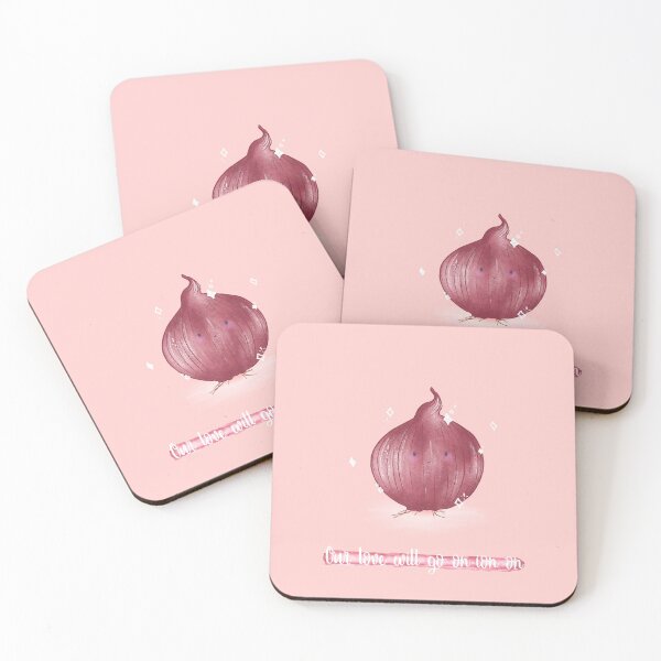 Item preview, Our love will go on-ion on onion pun card designed and sold by AliciaBarten.