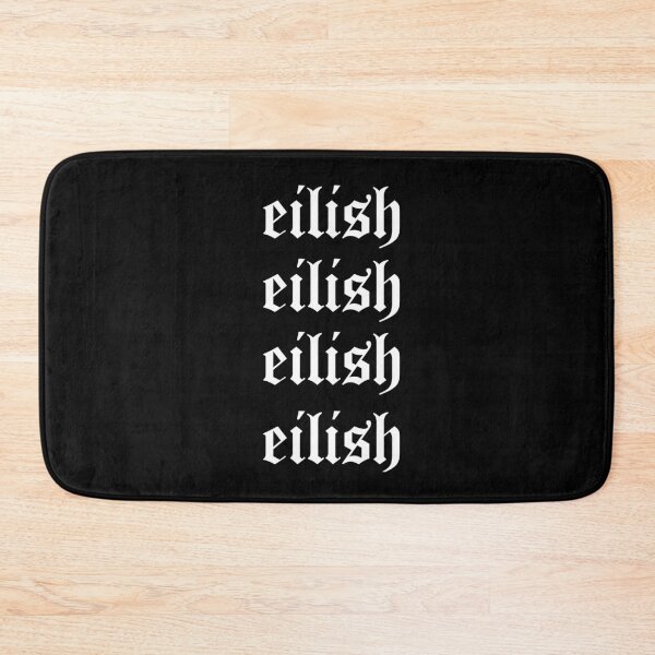 Item preview, Billie Eilish "Eilish" repeat designed and sold by sirsnufkin.
