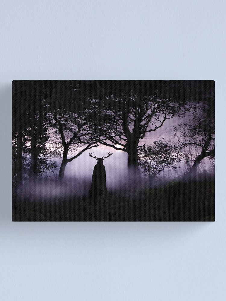 Alternate view of Shadow of Herne Canvas Print